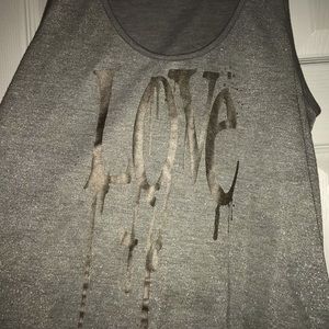 Ransom Tops - Women’s gray tank top Ransom Tops - Women’s gray tank top